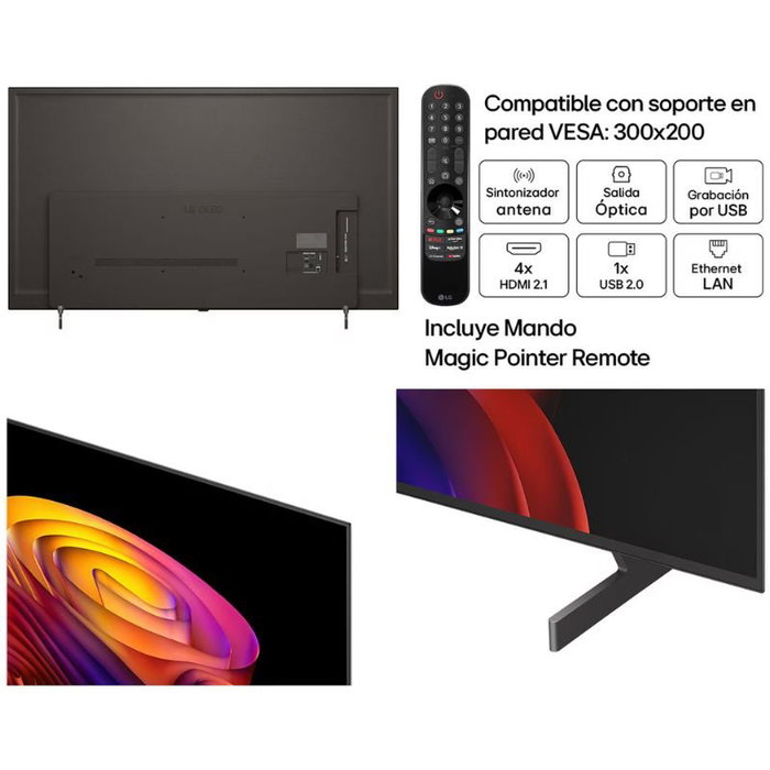 LG OLED AI B6 OLED65B6ELC 65 pulg. 4K Ultra HD Smart TV Marrón LG OLED AI B6 OLED65B6ELC 65 pulg. 4K Ultra HD Smart TV Marrón